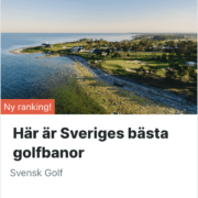 östersund frösö gk är en av Sveriges 50 bästa golfbanor